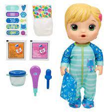 Baby Alive лялька пупс вилікуй мою дитину E6937 Mix My Medicine Baby Doll