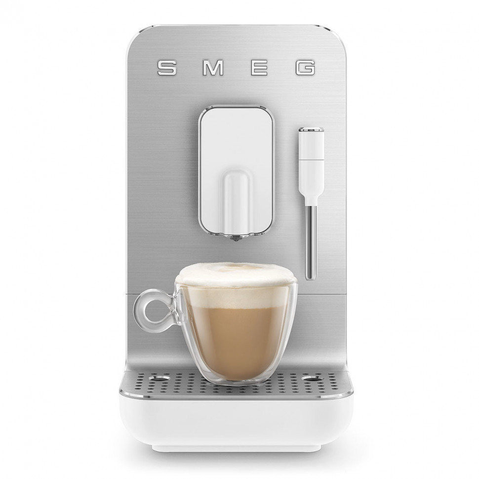 Автоматическая кофемашина с капучинатором Smeg BCC01WHMEU белый матовый - фото 7 - id-p1478476038