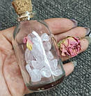 Баночка скляна з дерев'яним корком 36х63 мм, фото 4