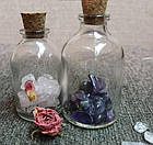 Баночка скляна з дерев'яним корком 36х63 мм, фото 6