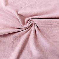 Хб фланель постельная однотонная розовая пудровая, ш. 240 см
