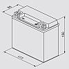 Акумулятор BOSCH AGM 18Ah 250 А сухозаряджений BOSCH 0092M60230, фото 3