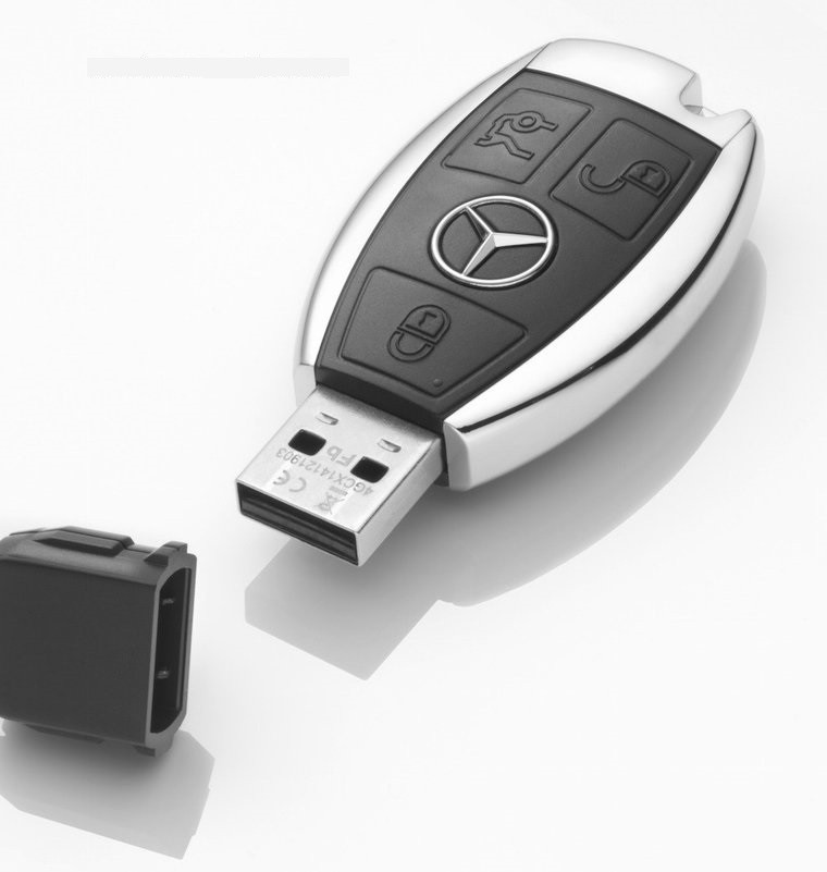 Флешка у формі ключа Mercedes USB-Stick 4 GB Capacity, артикул B66956222