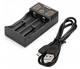 Універсальний зарядний пристрій Liitokala Lii-202 на 2 слота, фото 6