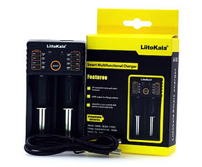Універсальний зарядний пристрій Liitokala Lii-202 на 2 слота