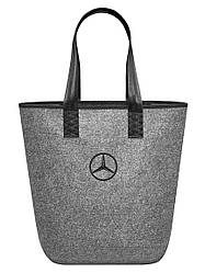 Жіноча сумка для покупок Mercedes-Benz Woman's Shopping Bag, Grey, артикул B66952989