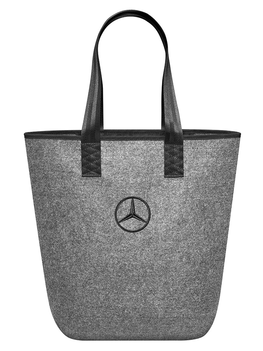 Жіноча сумка для покупок Mercedes-Benz Woman's Shopping Bag, Grey, артикул B66952989