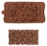 Силіконова форма для шоколаду Шоколадна плитка