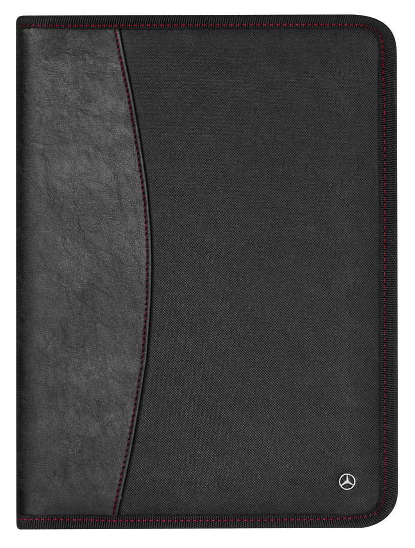 Папка для документів Mercedes Document Wallet, Black / Red, артикул B67872007