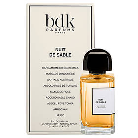 Парфумована вода BDK Parfums Nuit De Sables для чоловіків і жінок (оригінал) - edp 100 ml