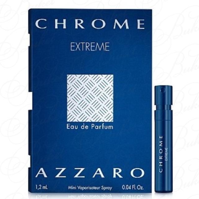 Парфумована вода Azzaro Chrome Extreme для чоловіків (оригінал) - edp 1.2 ml vial