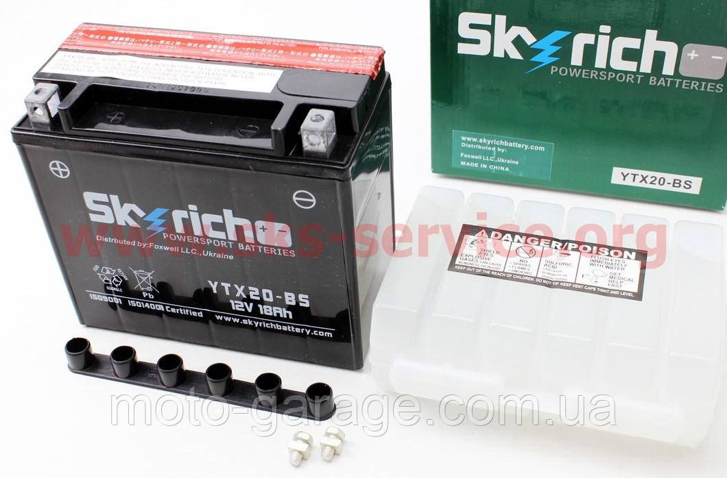 Аккумулятор для квадроцикла Skyrich YTX20-BS AGM (L175*W87*H155mm)