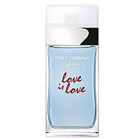 Туалетная вода DolceANDGabbana Light Blue Love is Love Pour Femme для женщин - edt 100 ml tester