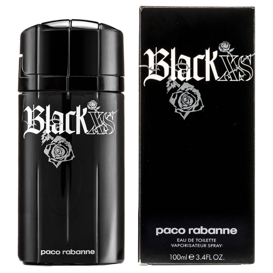 Туалетна вода Paco Rabanne Black XS for Him для чоловіків - edt 100 ml, фото 1