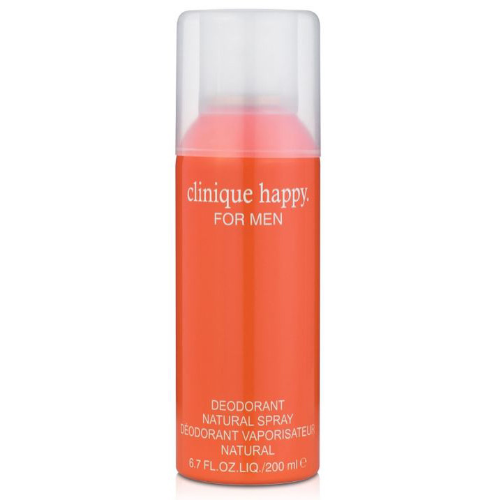 Дезодорант Clinique Happy for men для чоловіків - deo spray 200 ml