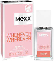 Туалетная вода Mexx Whenever Wherever For Her для женщин - edt 15 ml