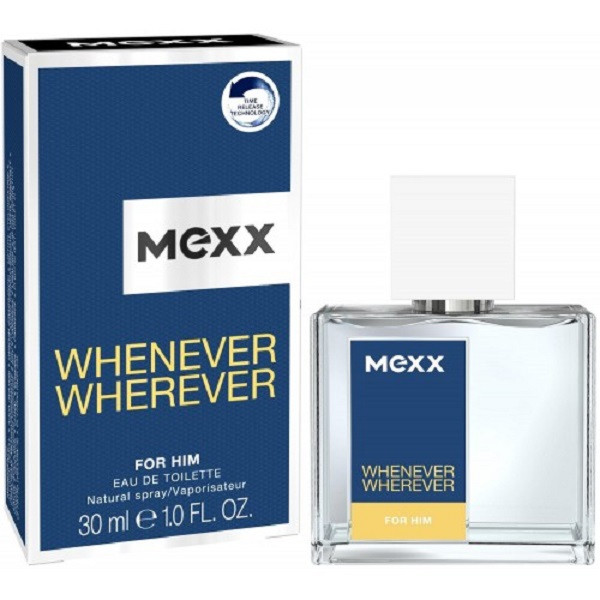 Туалетна вода Mexx Whenever Wherever For Him для чоловіків - edt 30 ml, фото 1