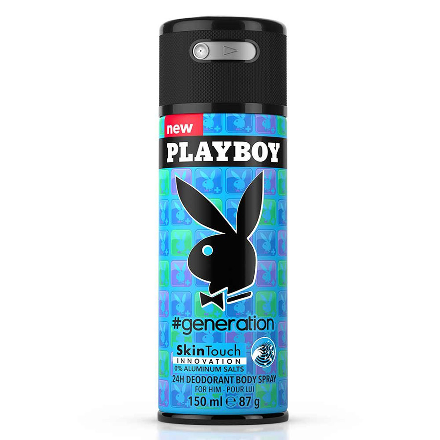 Дезодорант Playboy Generation For Him для чоловіків (оригінал) - deo spray 150 ml