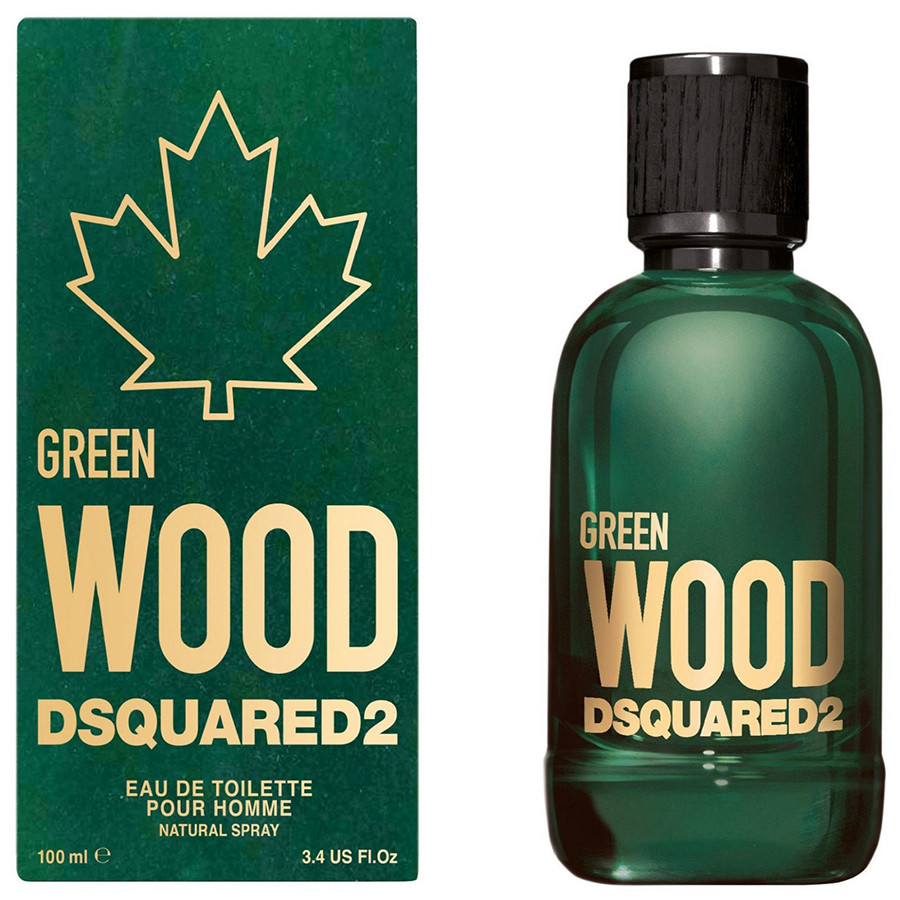 Туалетна вода Dsquared2 Green Wood Pour Homme для чоловіків - edt 100 ml