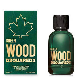 Туалетна вода Dsquared2 Green Wood Pour Homme для чоловіків (оригінал) - edt 50 ml