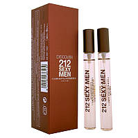 Туалетная вода Carolina Herrera 212 Sexy Men для мужчин - edt 2×10 ml roll on