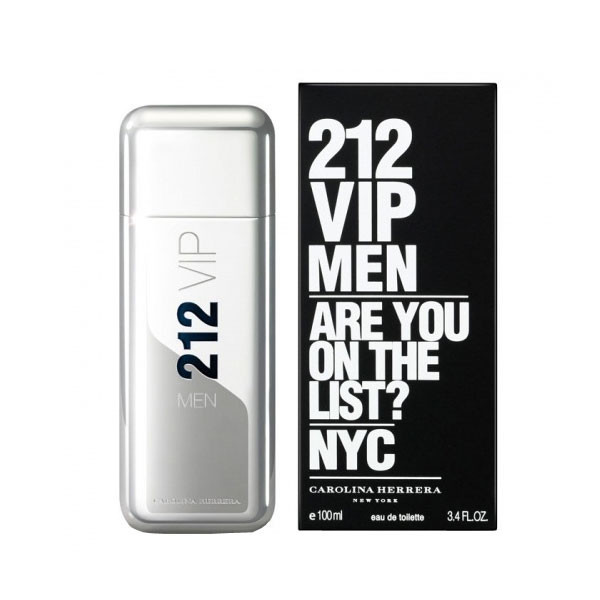 Туалетна вода Carolina Herrera 212 VIP Men для чоловіків - edt 100 ml