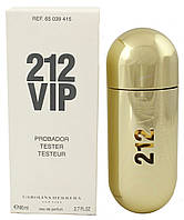 Парфюмированная вода Carolina Herrera 212 VIP для женщин - edp 80 ml tester