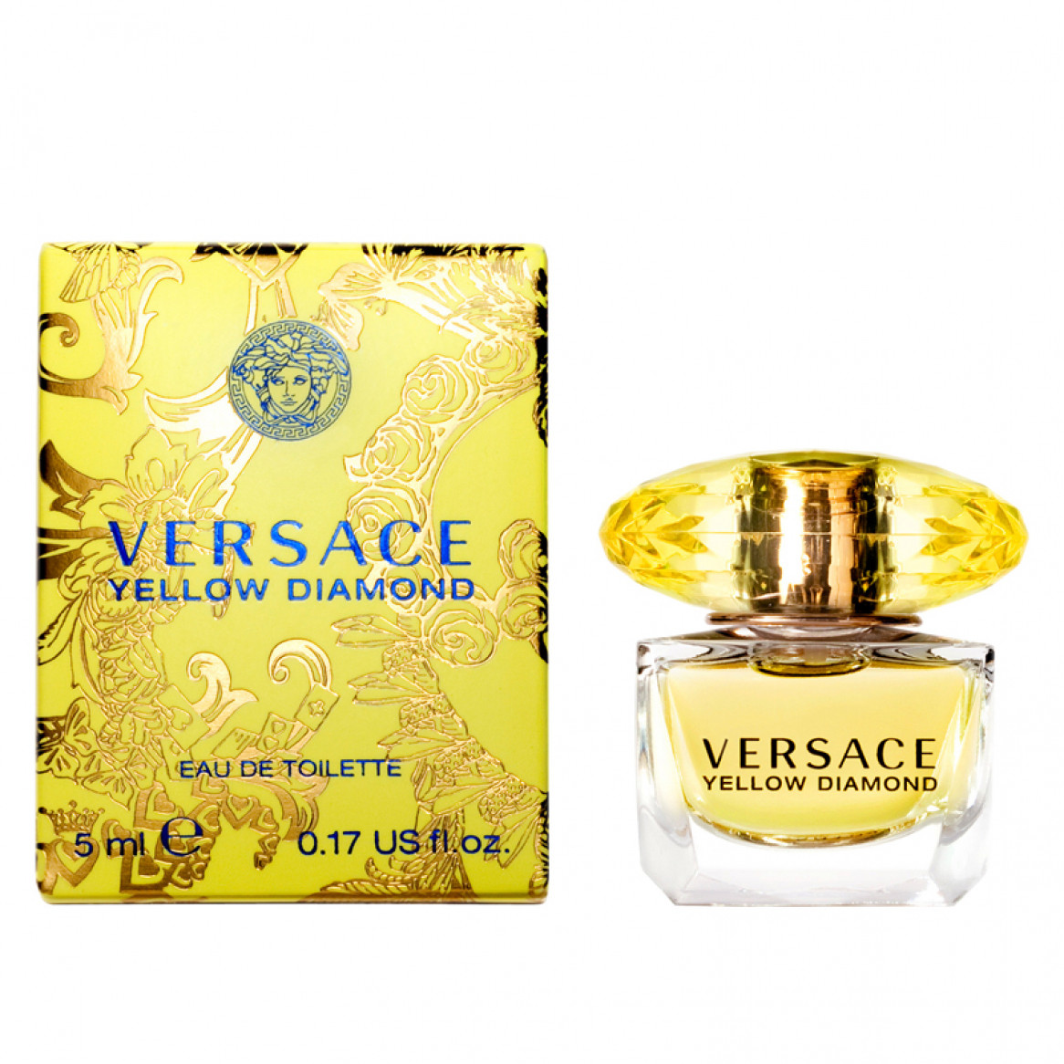 Туалетна вода Versace Yellow Diamond для жінок — edt 5 ml mini
