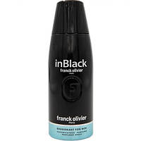 Дезодорант Franck Olivier in Black для мужчин - deo spray 250 ml