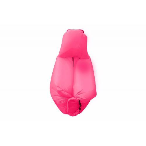 Надувний диван шезлонг гамак MHZ AIR з подушкою 2.4M Pink (SH007255), фото 1