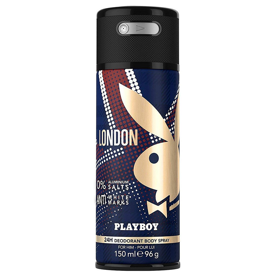 Дезодорант Playboy London для чоловіків (оригінал) - deo spray 150 ml