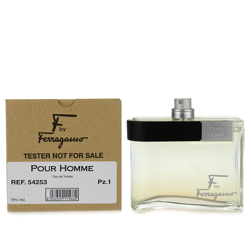 Туалетна вода Salvatore Ferragamo F by Ferragamo Pour Homme для чоловіків (оригінал) - edt 100 ml tester
