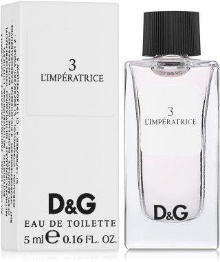 Туалетна вода Dolce&Gabbana Anthology L`Imperatrice 3 для жінок — edt 5 ml mini