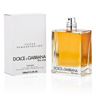 Туалетна вода DolceANDGabbana The One for Men для чоловіків - edt 100 ml tester