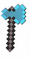 Алмазный топор Minecraft майнкрафт 40 см 00293