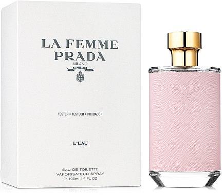 Парфумована вода Prada La Femme L'eau для жінок (оригінал) - edt 100 ml tester, фото 1
