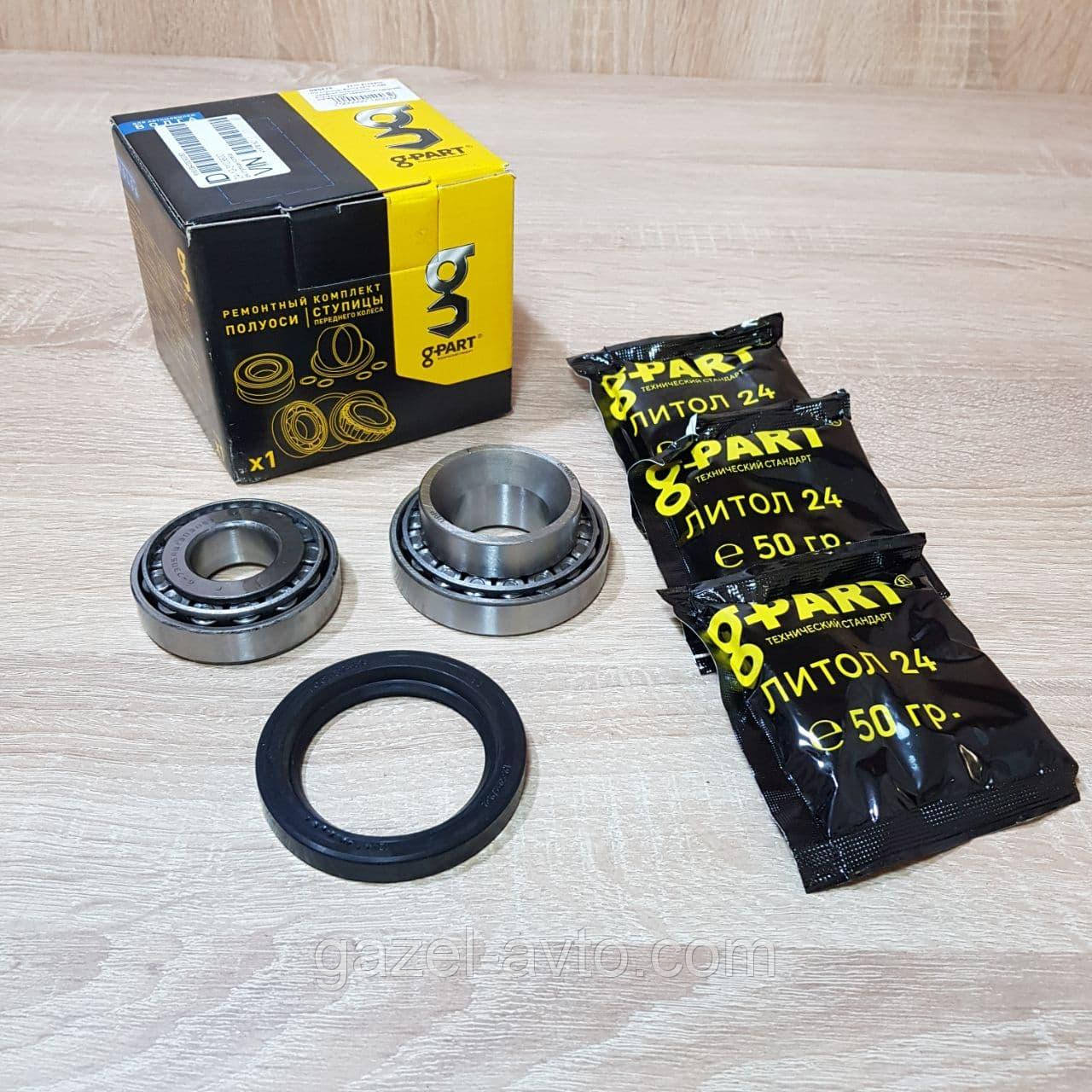 Р\к ступицы Волга, ГАЗ 2401, 2410, 31029, РАФ передней (подшипник ...