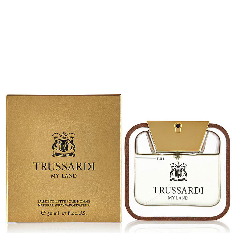 Туалетна вода Trussardi My Land для чоловіків (оригінал) - edt 50 ml