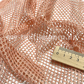 Сітка підкладкова велике зерно Персиковий