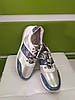STTOPA Размер 36,40. Кросівки з натуральної шкіри шкіряні. 142-3641 Сріблясті Пітонові, фото 8
