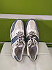 STTOPA Размер 36,40. Кросівки з натуральної шкіри шкіряні. 142-3641 Сріблясті Пітонові, фото 10