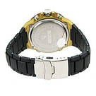 Чоловічі наручні годинники круглі кварцові з підсвічуванням гарантія 12 місяців Skmei Shark, фото 4