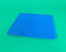 Скатертина поліетиленова одноразова (120x200) синя (1 шт)заходь на сайт Уманьпак