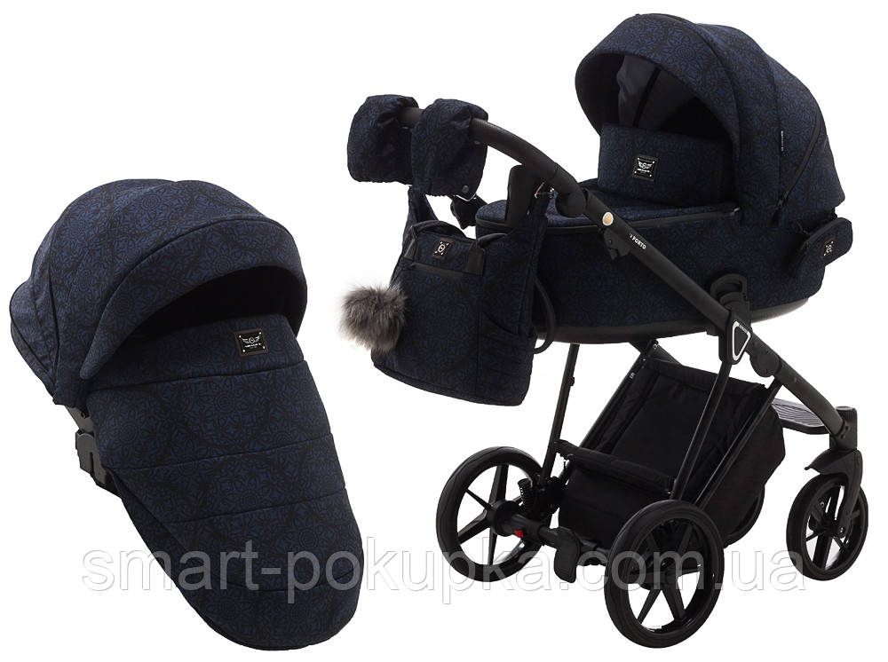 Коляска 2 в 1 Adamex Porto Lux tk-49