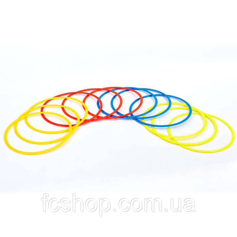 Кільця тренувальні в чохлі (d-50 см, 12 шт.) C-6422-50, Розмір (EU) — 50- 59 cm, фото 1