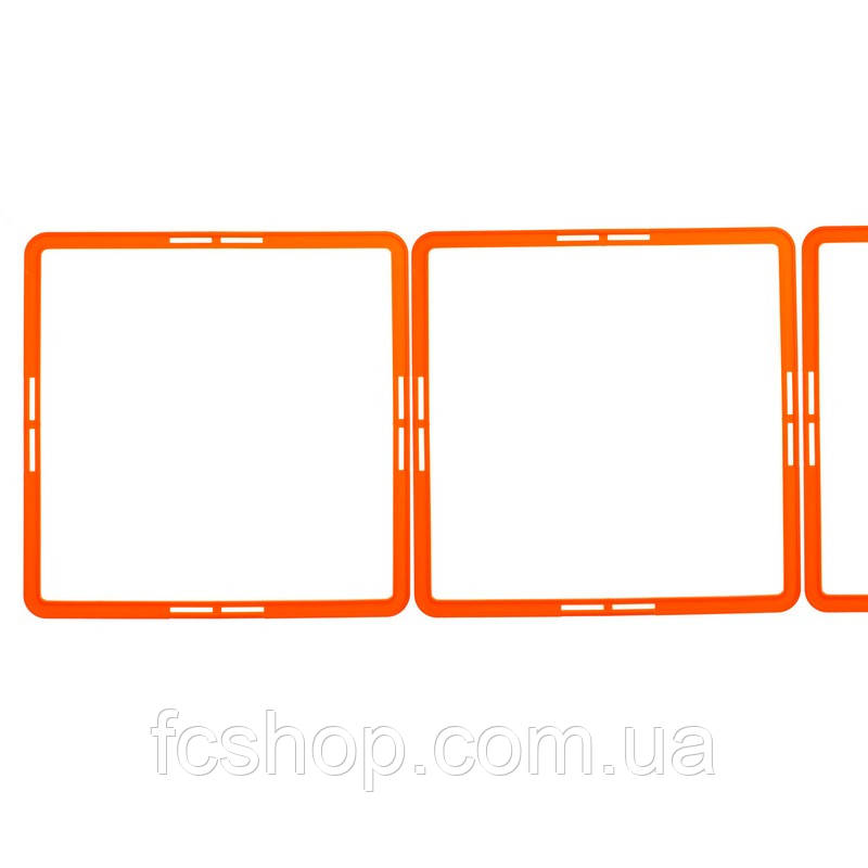 Тренувальна підлогова сітка (квадратна 1 шт.) HEXAGON Agility Grid C-1411, Розмір (EU) — 40 - 49 cm, фото 1