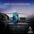 Бездротовий зарядний пристрій Promate PowerMount-15W Black (powermount-15w.black), фото 5