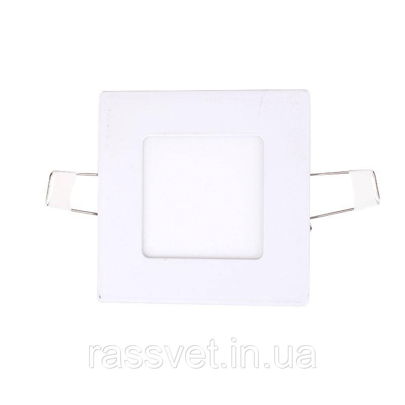 LED панель Квадратна 4100К 85х85мм роб. 50х50мм 3 Вт 270 Лм