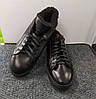 STTOPA зима. Розміри 40-45. Кросівки великих розмірів шкіряні. 230-4045 Чорні, фото 3
