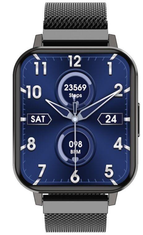 Розумні смарт годинник режим роботи до 3 днів знімний ремінець гарантія 12 місяців Smart DTX Black, фото 1